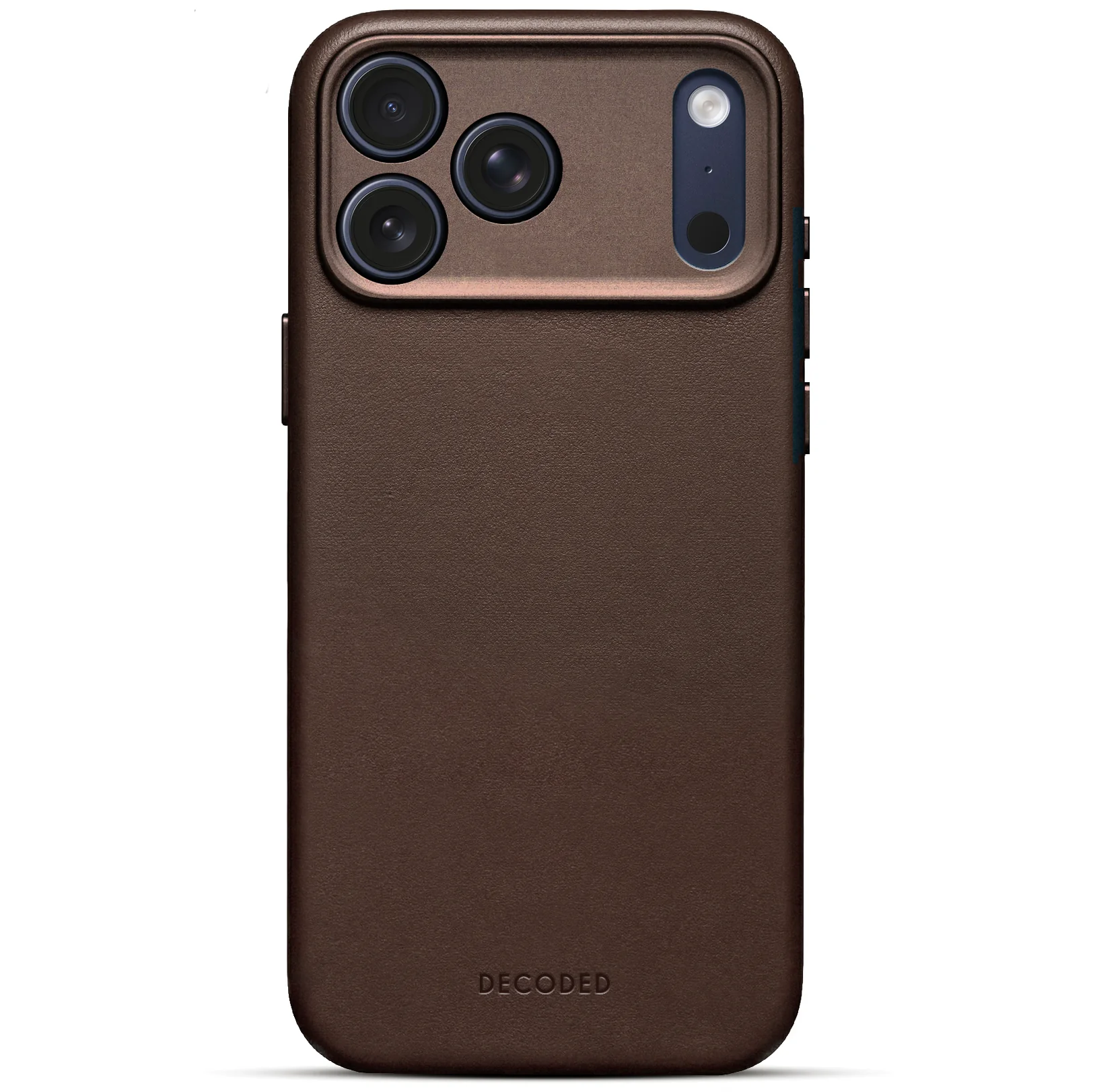 Decoded iPhone 17 Pro Leather Back Cover