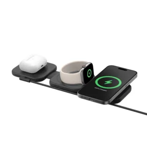 Belkin BoostCharge Pro 3-in-1 Magnetic Charging Travel Pad