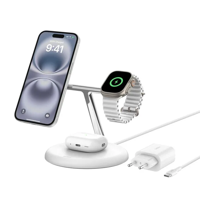 Belkin BoostCharge Pro 3-in-1 Magnetic Charging Stand - Afbeelding 6
