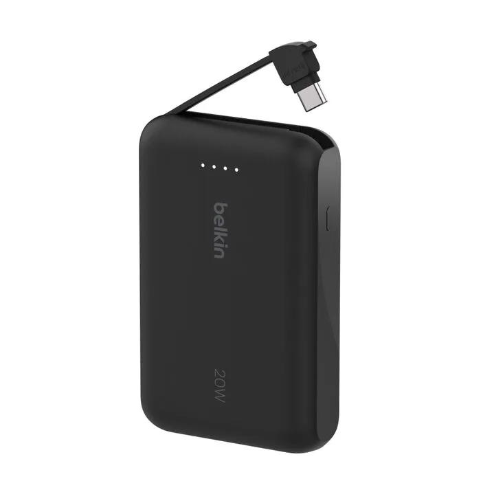 Belkin BoostCharge Powerbank met geïntegreerde kabel - Afbeelding 3