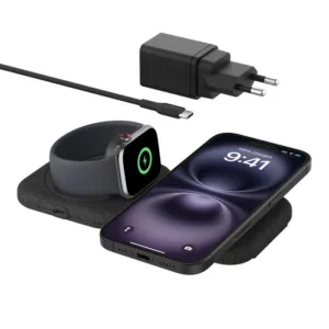 Belkin BoostCharge Pro 2-in-1 Magnetic Charging Travel Pad