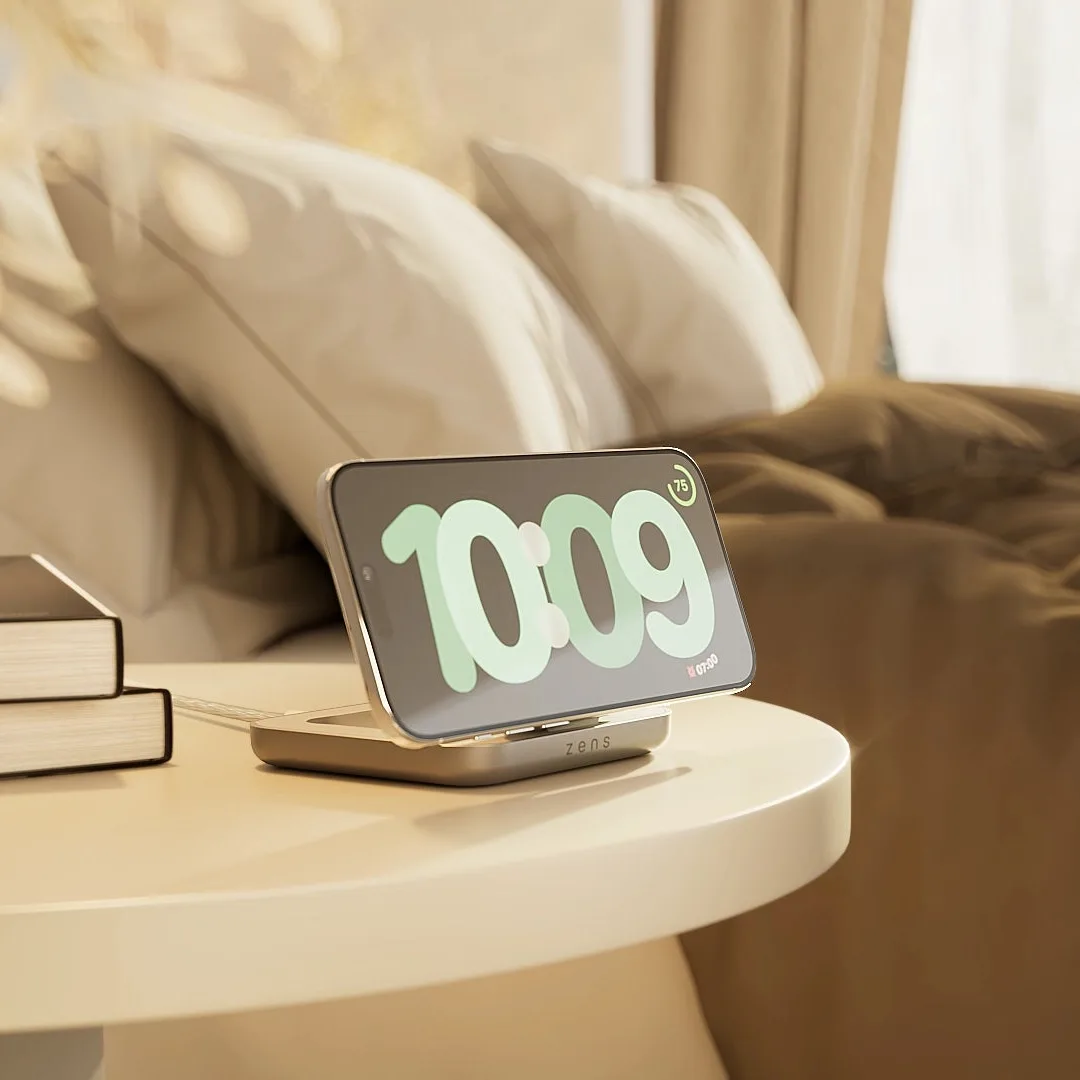 Zens Magnetic Nightstand Charger - Afbeelding 4