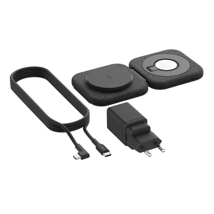 Belkin BoostCharge Pro 2-in-1 Magnetic Charging Travel Pad - Afbeelding 2
