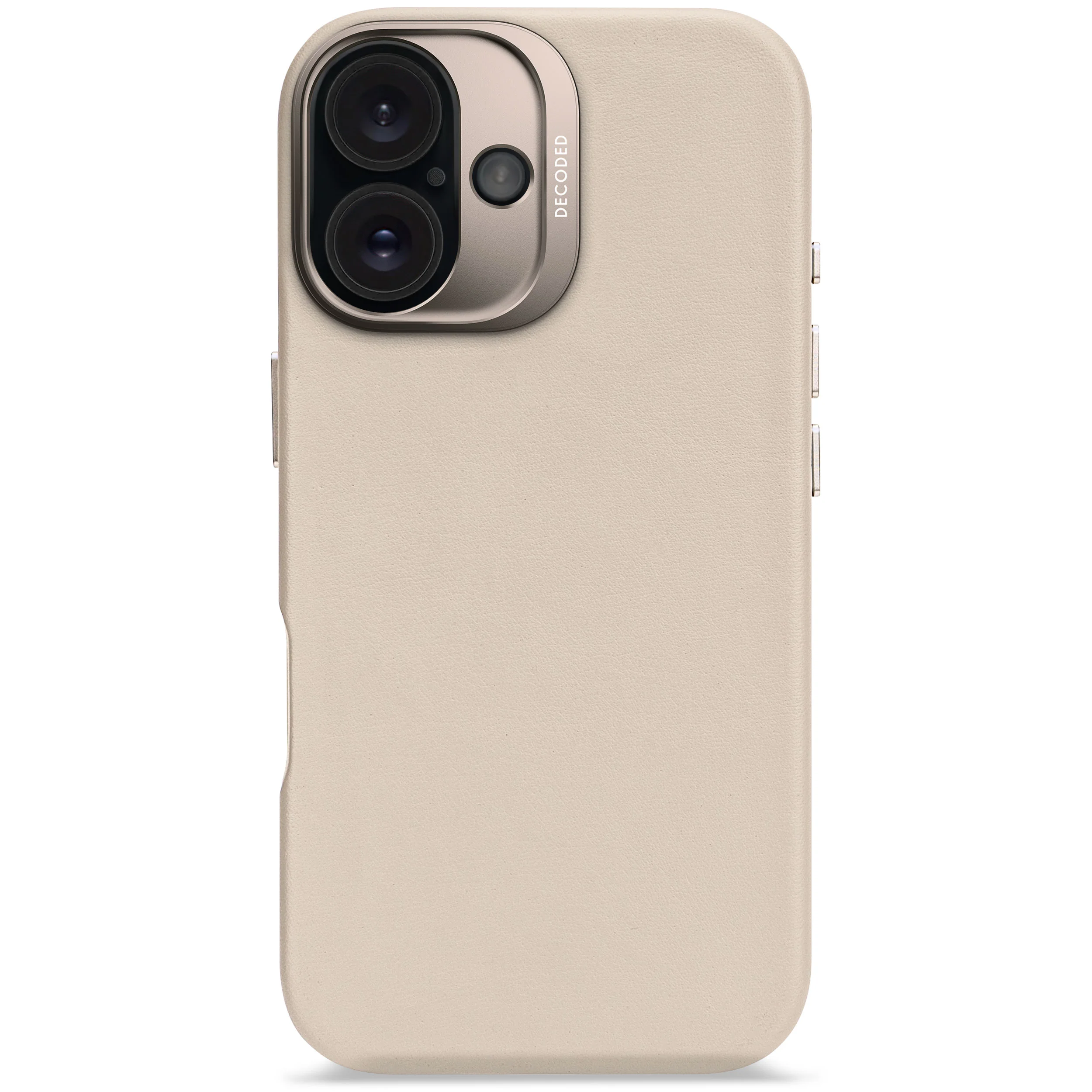 Decoded iPhone 16 Leather Back Cover - Afbeelding 6