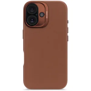 Decoded iPhone 16 Leather Back Cover