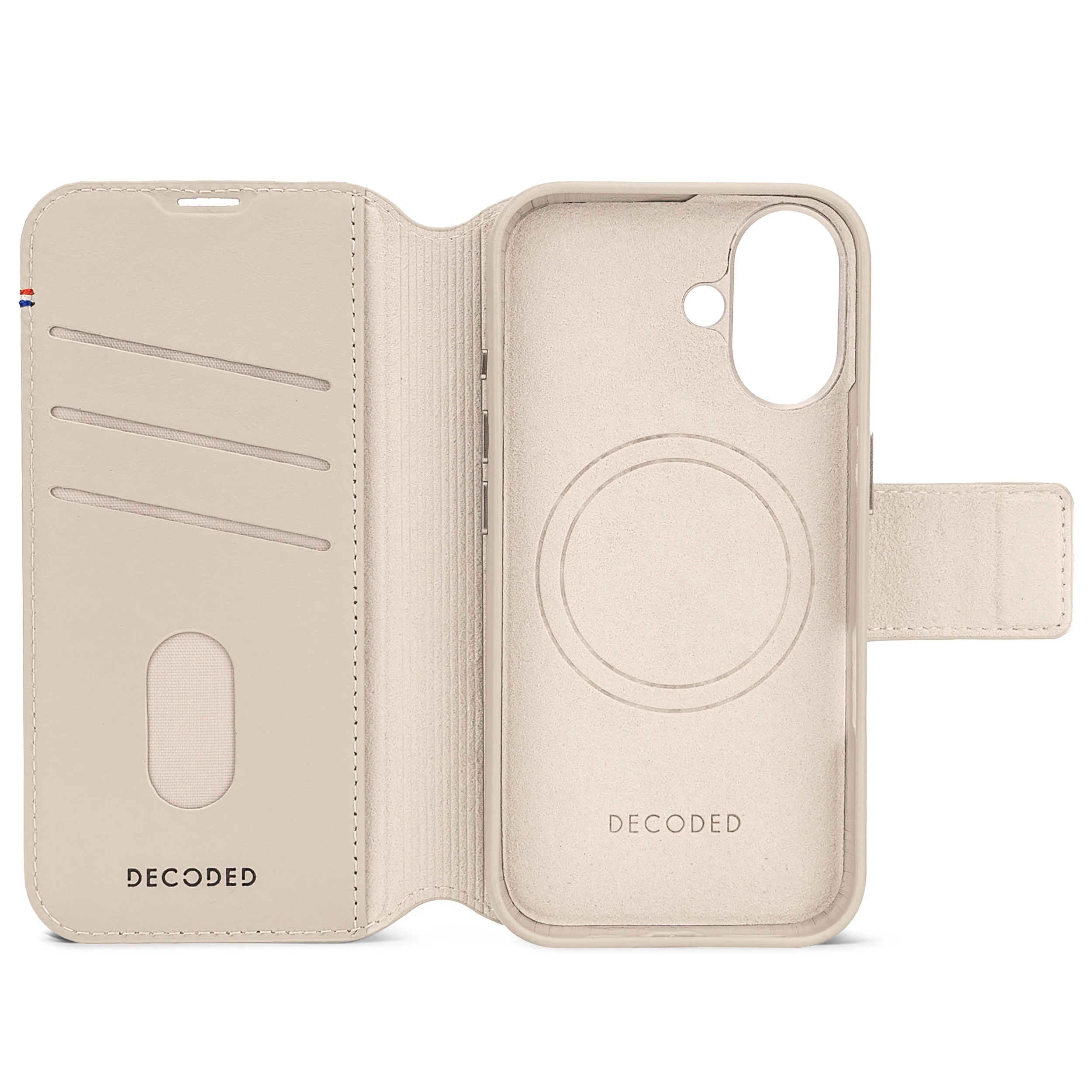 Decoded iPhone 16 2-in-1 Leather Wallet - Afbeelding 4