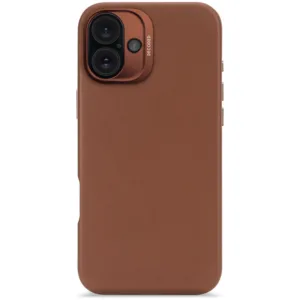 Decoded iPhone 16 Plus Leather Back Cover