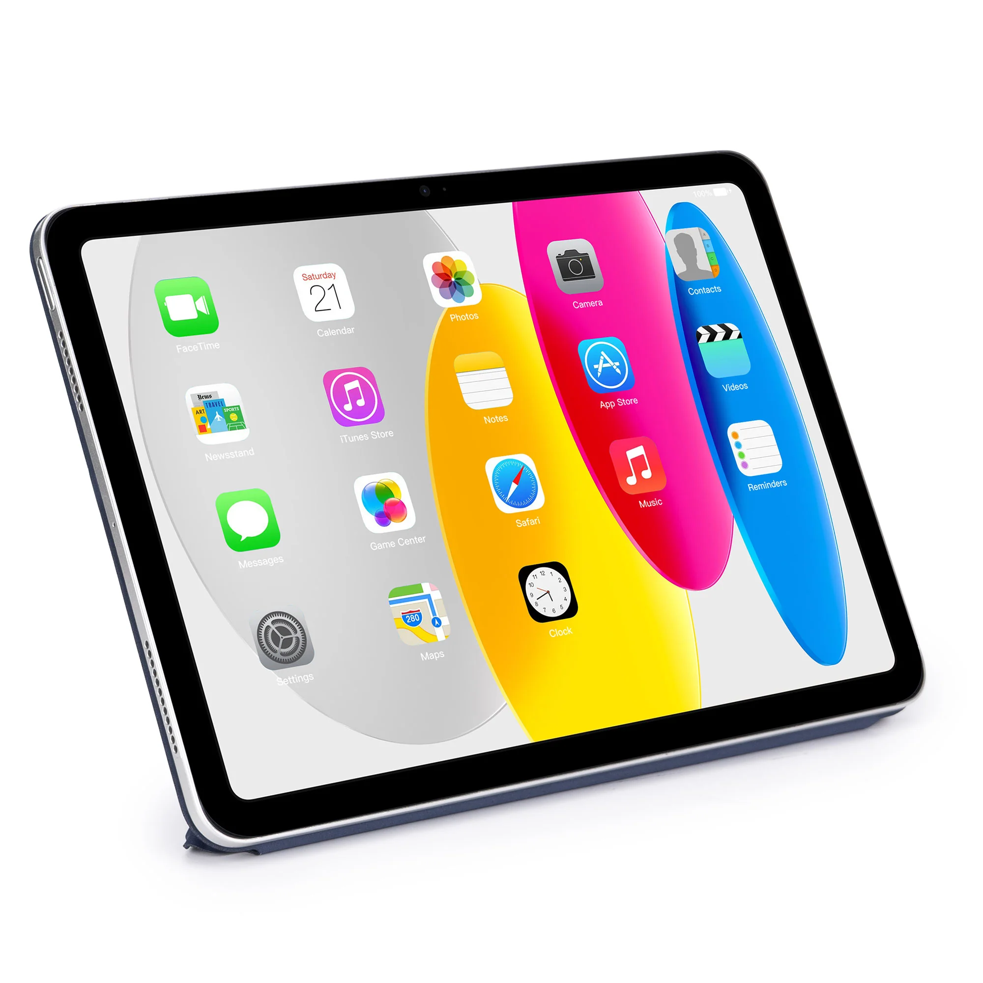 Decoded iPad (A16) Textured Silicone Slim Folio - Afbeelding 6