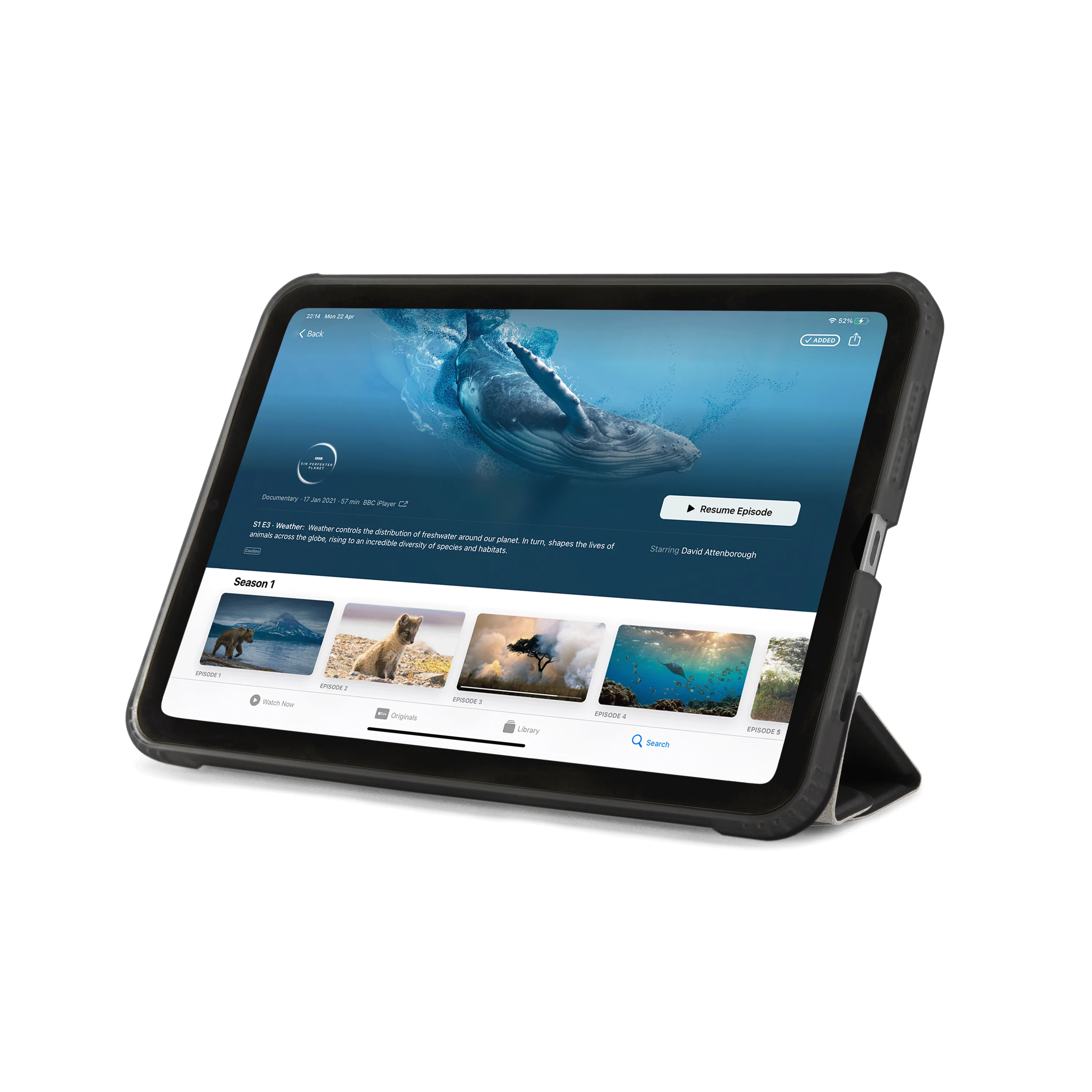 Pipetto iPad mini (A17 Pro) Origami No1 Original Case - Afbeelding 4