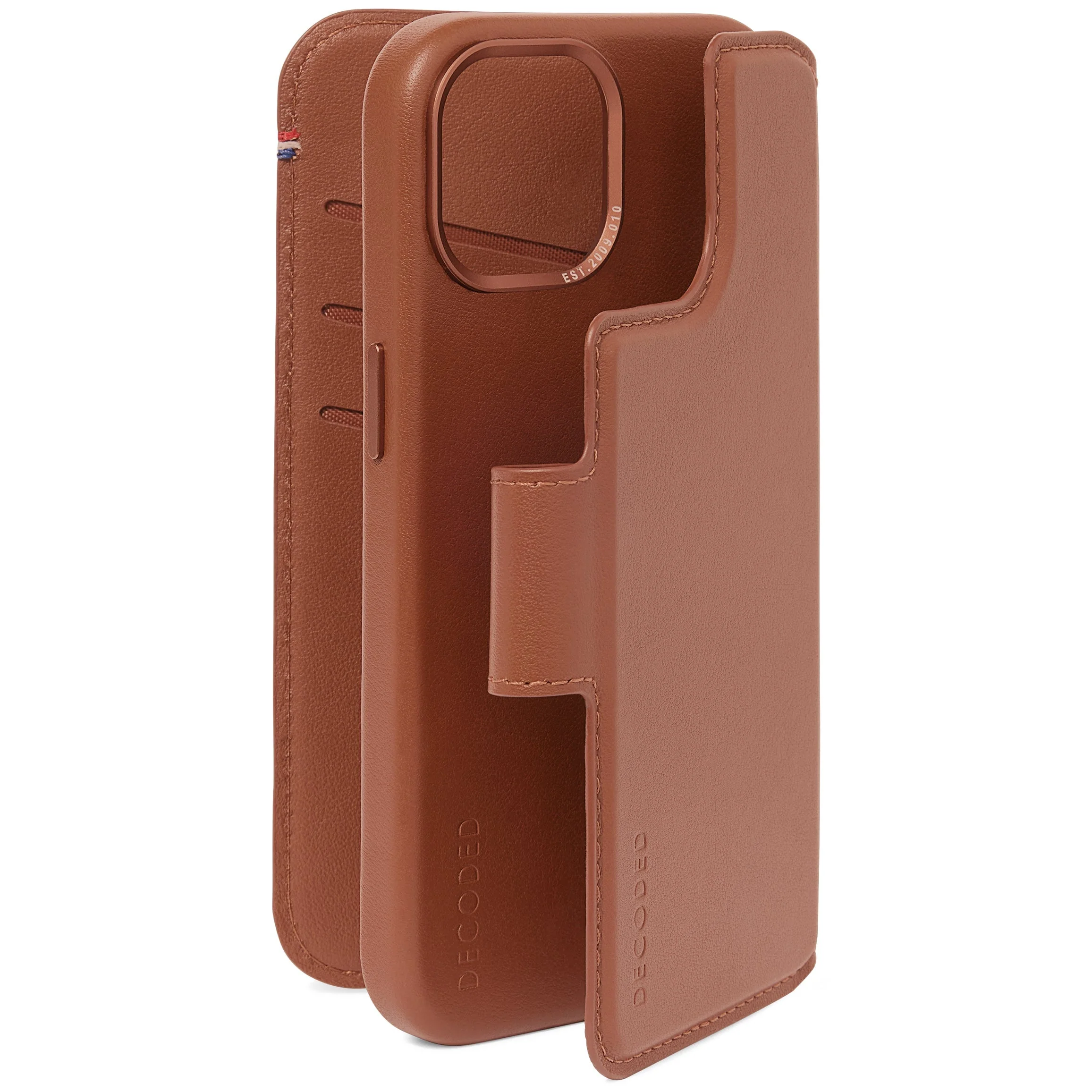 Decoded iPhone 15 Plus 2-in-1 Leather Wallet - Afbeelding 3