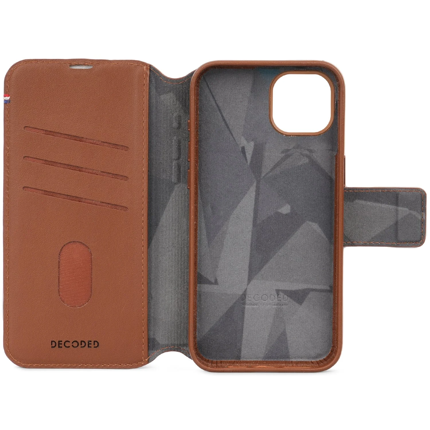 Decoded iPhone 15 Plus 2-in-1 Leather Wallet - Afbeelding 5