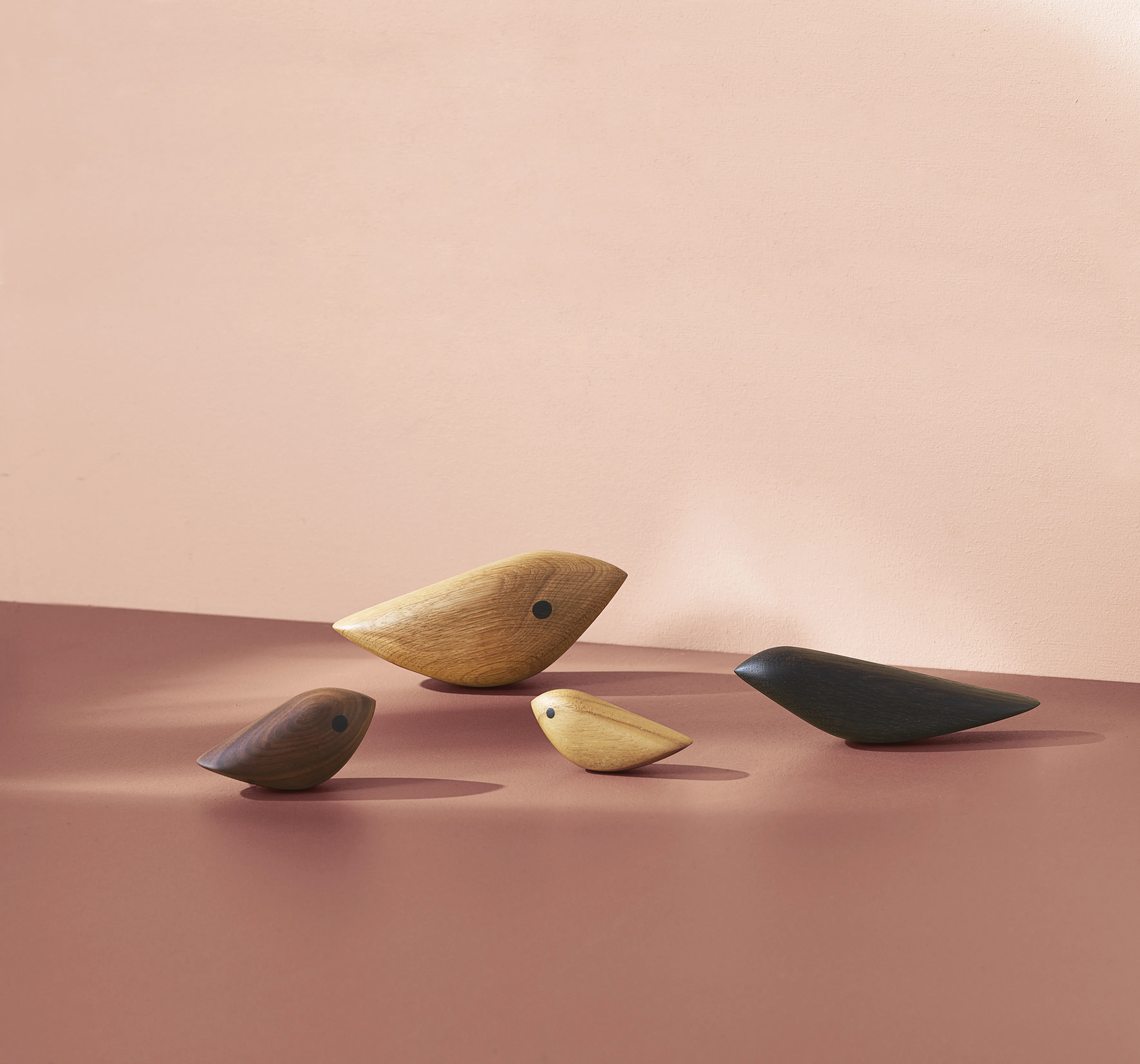 Warm Nordic Twirling Birds - Afbeelding 4
