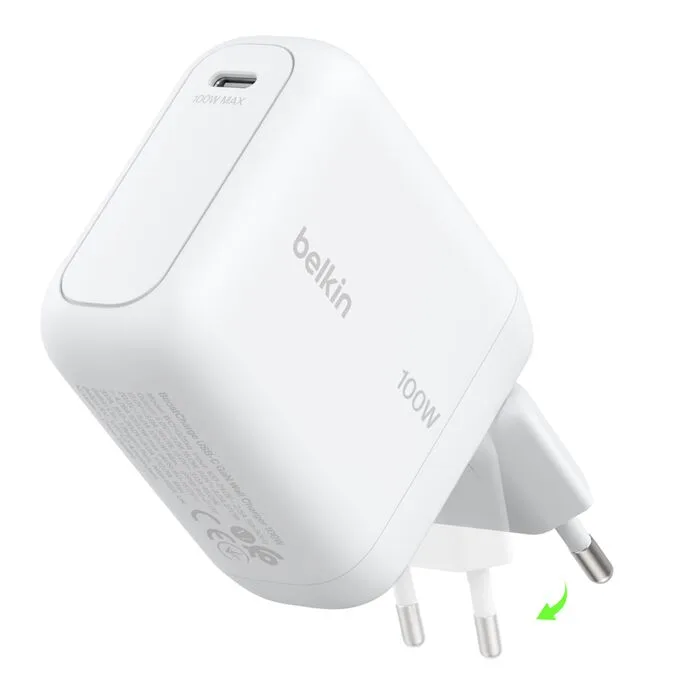 Belkin BoostCharge 100W Compact USB-C Wall Charger