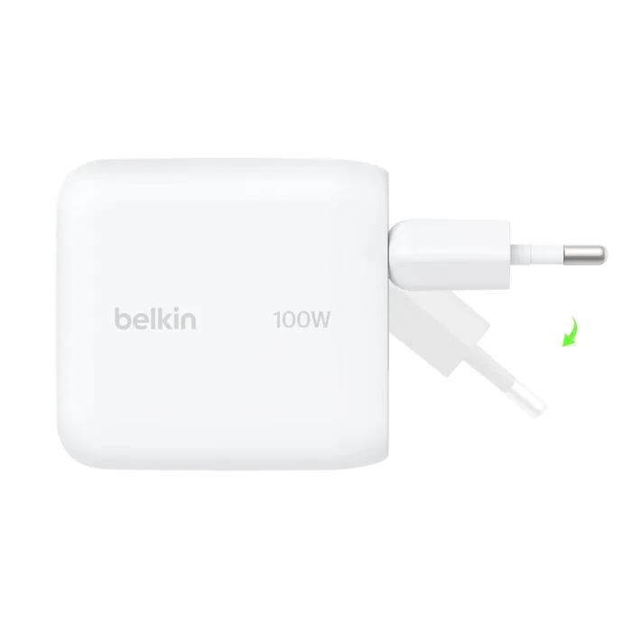 Belkin BoostCharge 100W Compact USB-C Wall Charger - Afbeelding 3