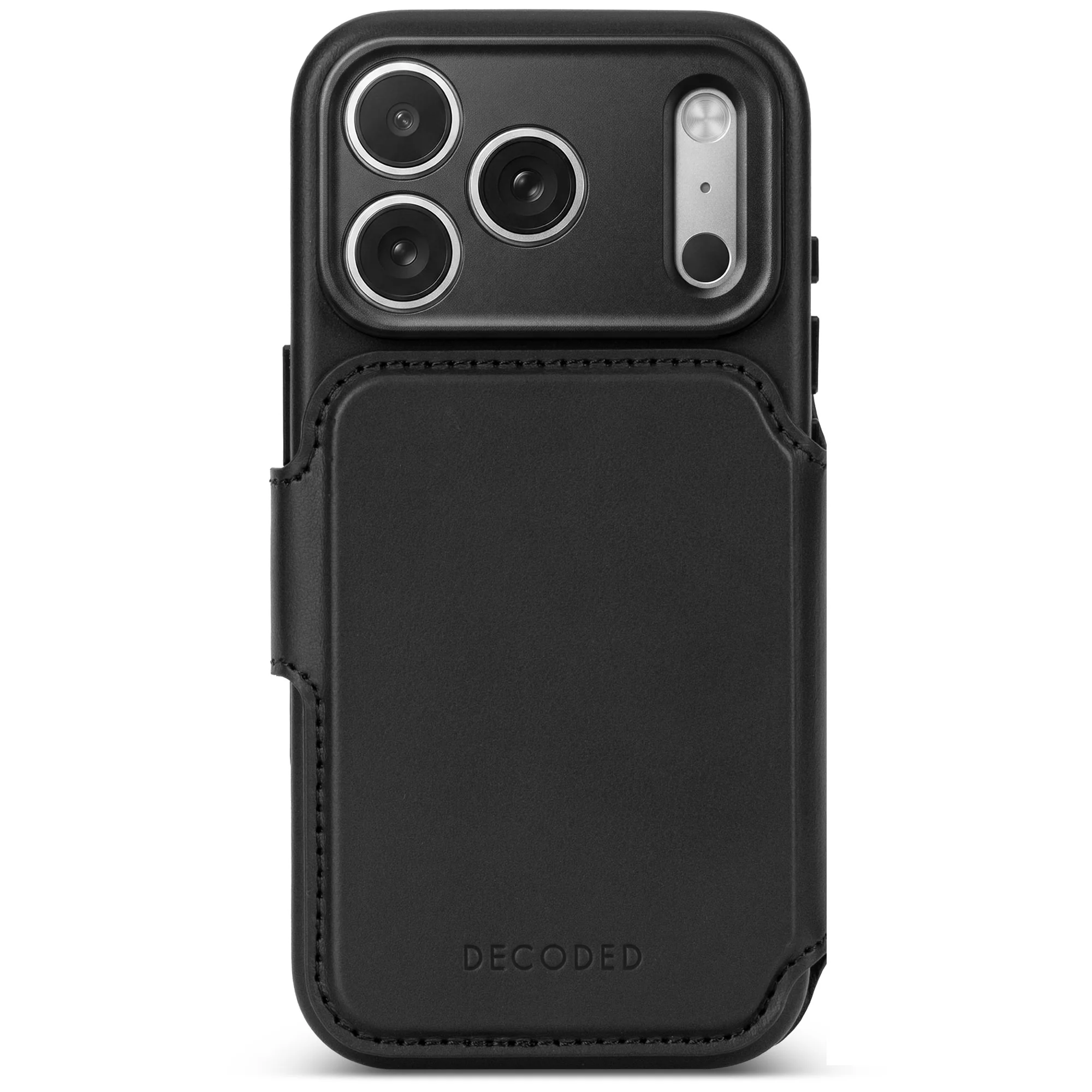 Decoded iPhone 18 Pro Max 2-in-1 Leather Wallet