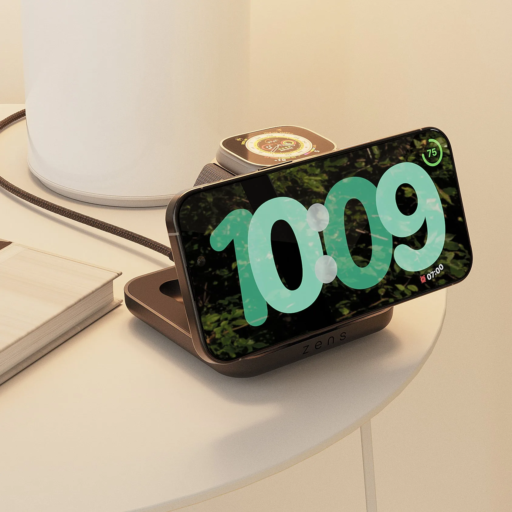 Zens Magnetic Nightstand Charger Pro - Afbeelding 6