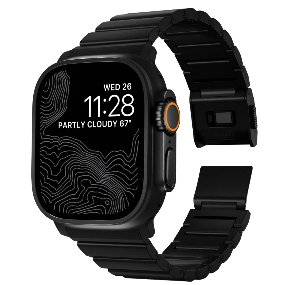 Nomad Apple Watch Titanium Band - Afbeelding 2