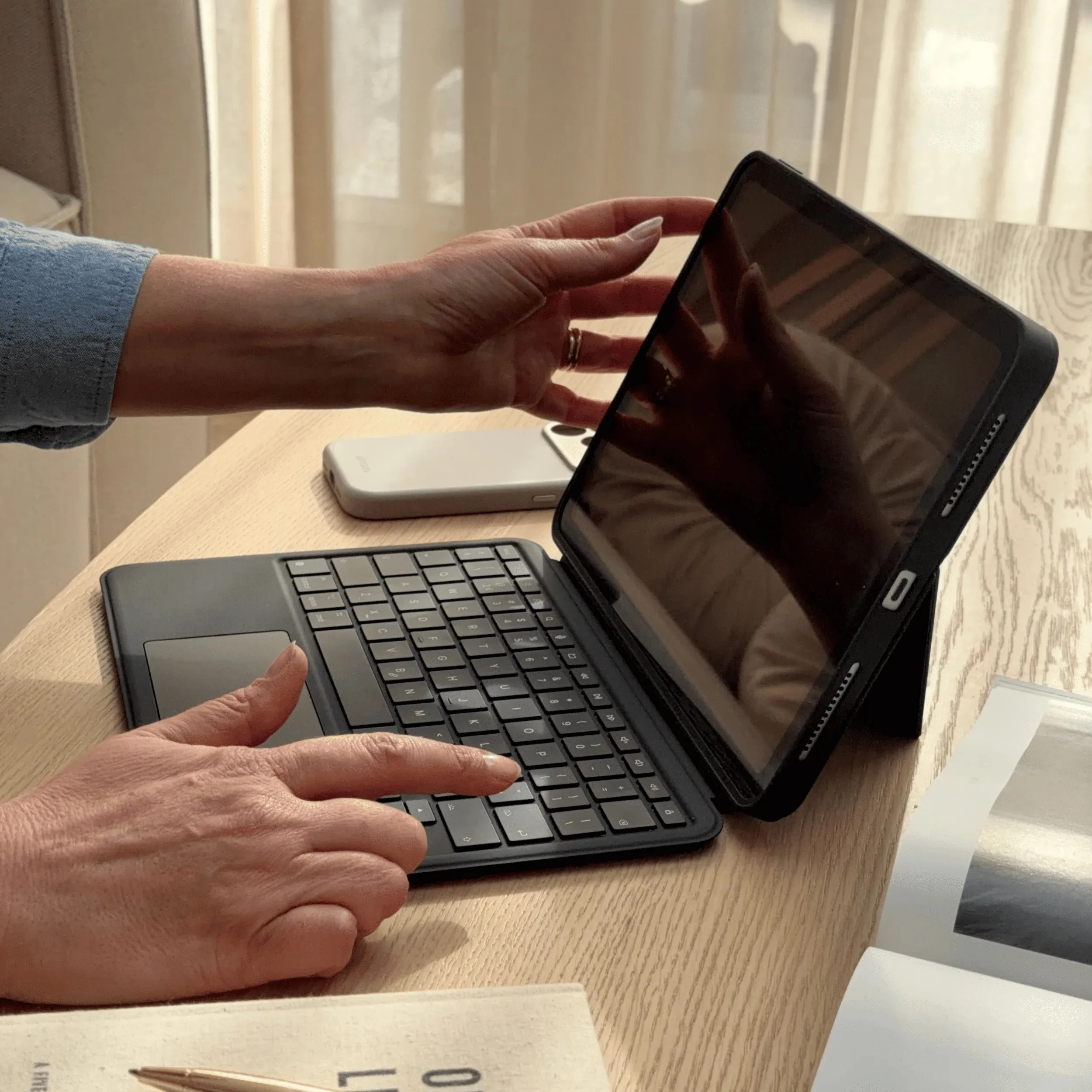 Decoded 11-inch iPad Air Detachable Keyboard Case - Afbeelding 19